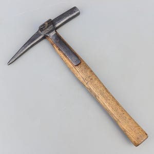 ヴィンテージ レア 石工用 壁レンガハンマー 釘抜き