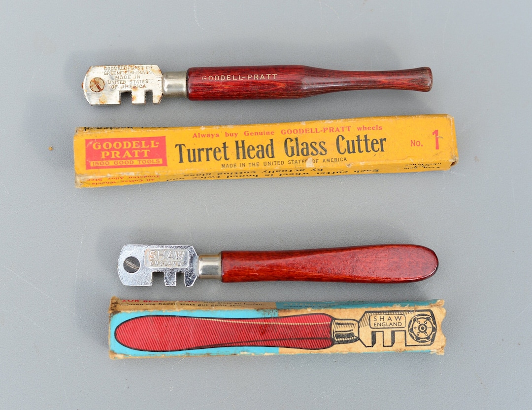 Vintage Glass Cutter Steel Wheel Etsy
