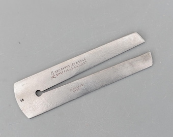 Orologio vintage Geo. Barnsley & Sons Iron Gauge Sheffield, Inghilterra