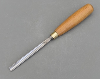 Vintage 10mm Ashley Iles Straight Carving Gouge No8 Chisel
