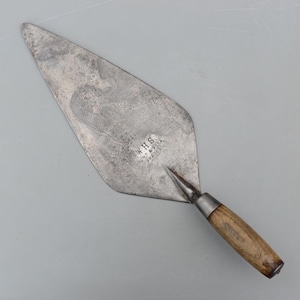 Cazzuola da muratore/muratore vintage rara BRADES WHS Hunt & Sons Inghilterra da 12 pollici