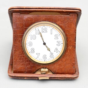 Vintage Depose Swiss Made Clock Watch Movement for Parts Restoration