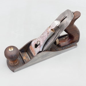 Vintage RECORD No 3 Smooth Plane Made in England Rosewood Handle