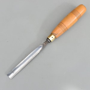 Vintage Henry Taylor Acorn Brand Carving Gouge 14mm No6