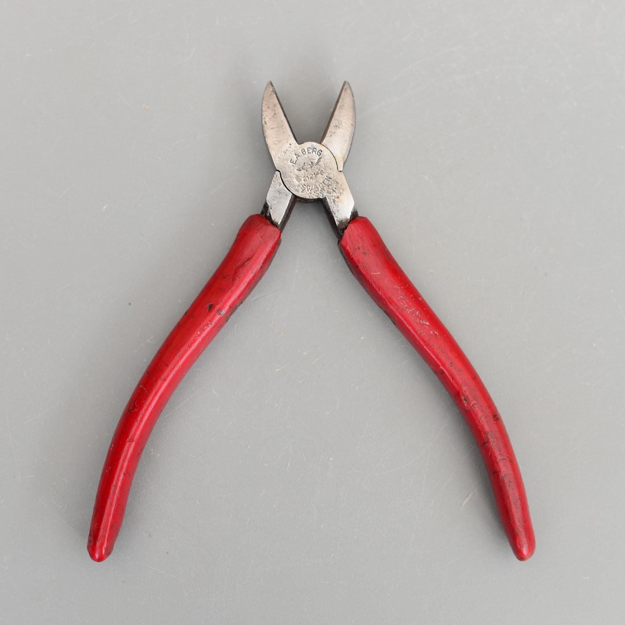 Vintage E.A. Berg Sweden Shark No2121 6'' Diagonal Side Cutter
