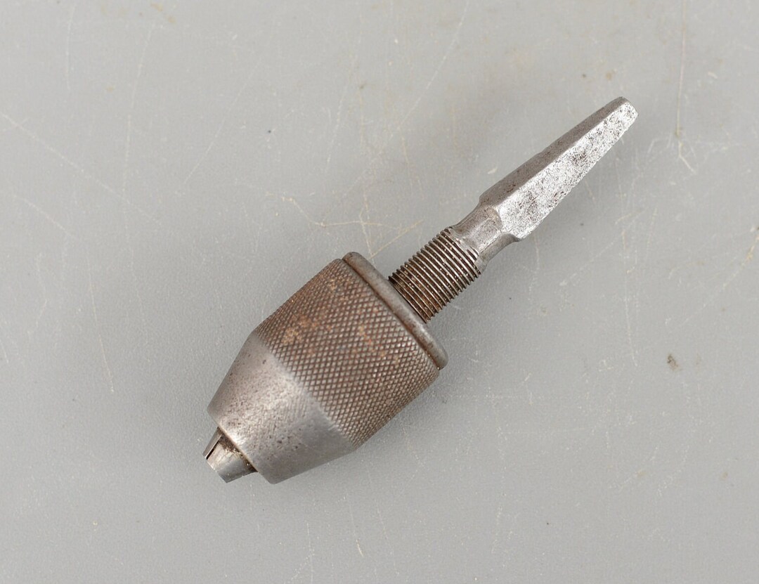 Vintage Rare Bit Brace 3 Jaw Chuck Adapter for Round Drill Etsy