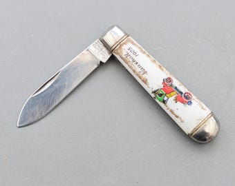 Vintage Richards Sheffield England Folding Pocket Tool Penknife