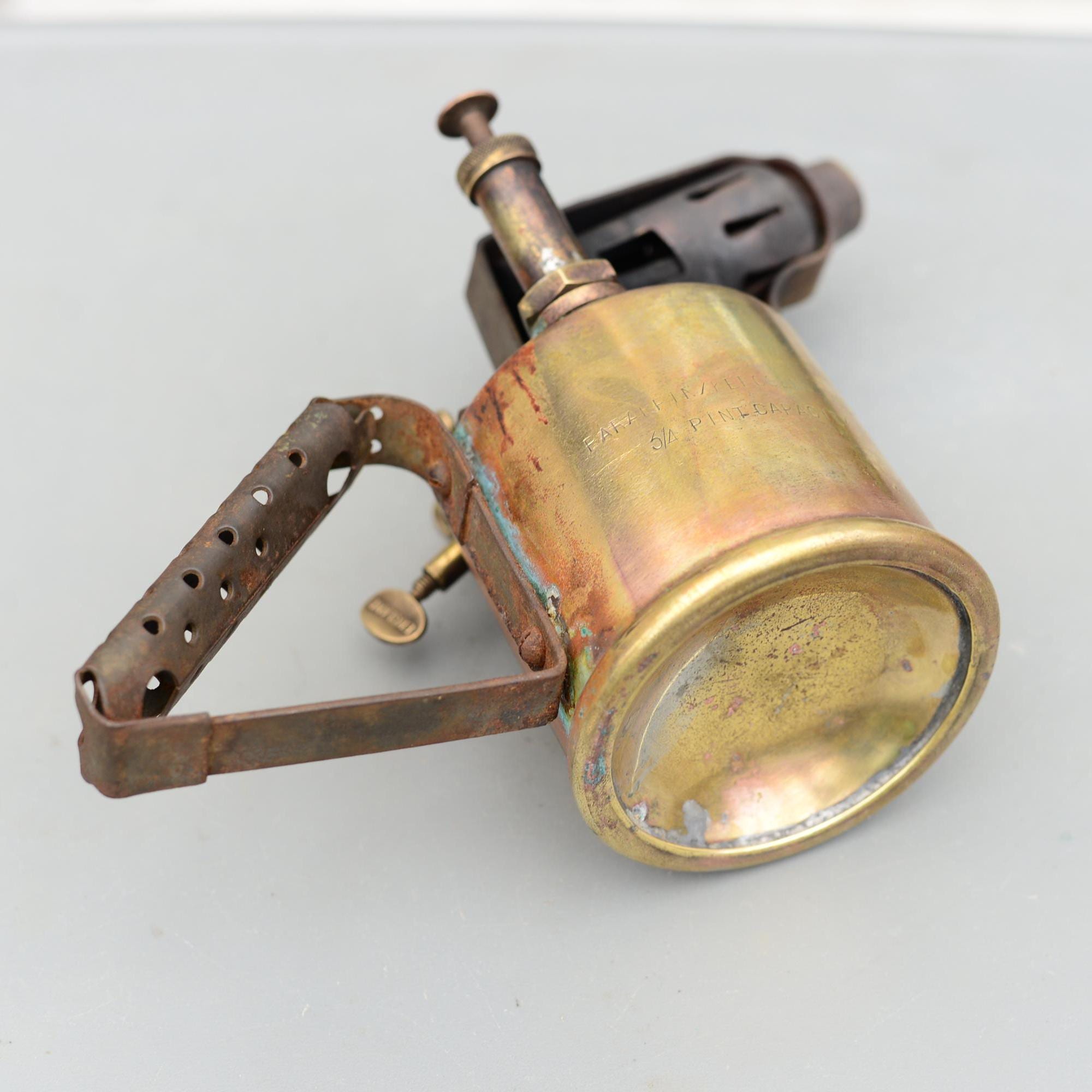 Vintage Burmos Brass Blow Lamp Torch England - Etsy Vintage Burmos Brass Blow Lamp Torch England - Etsy