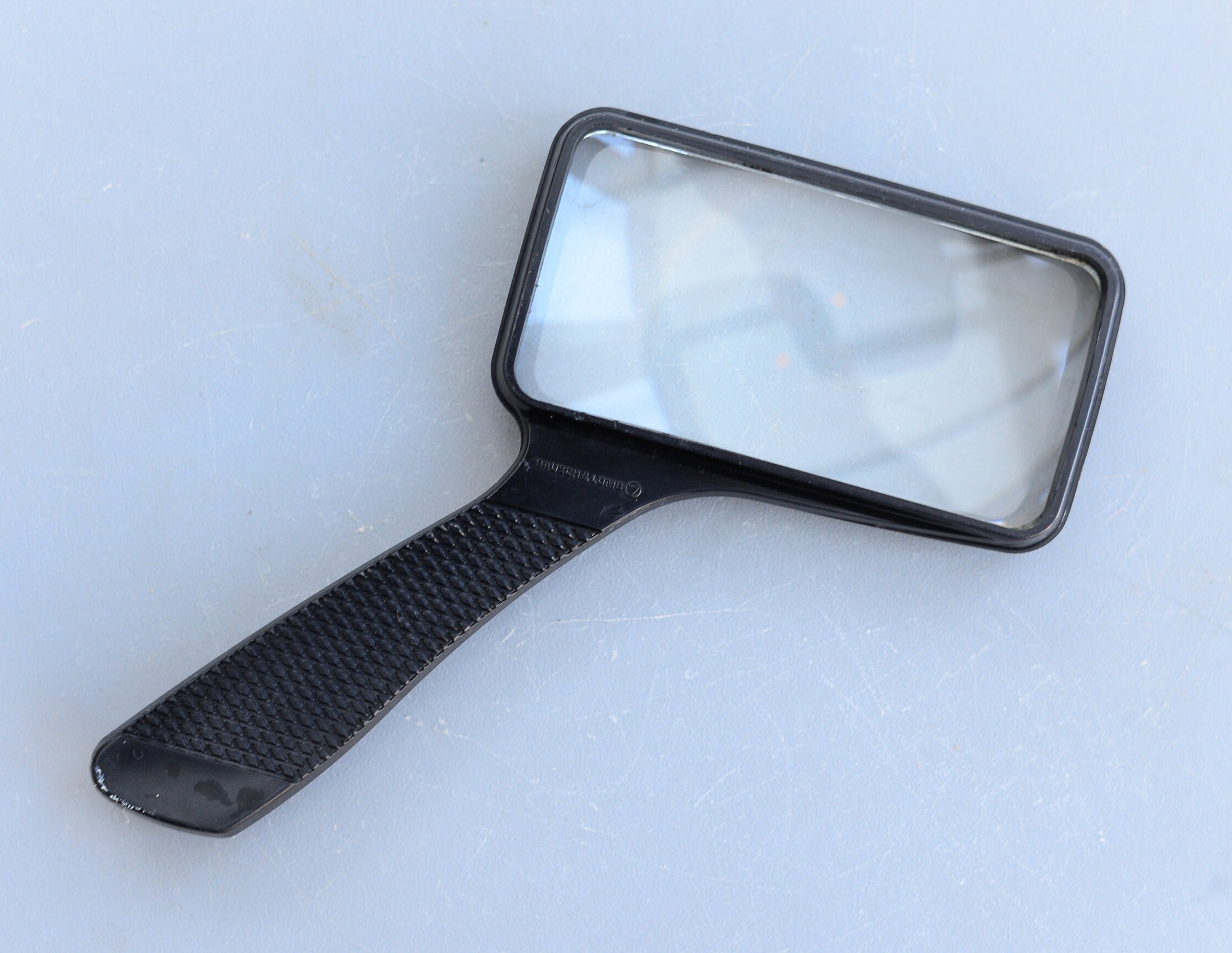 SALE Vintage Folding Magnifying Glass With Leather Case