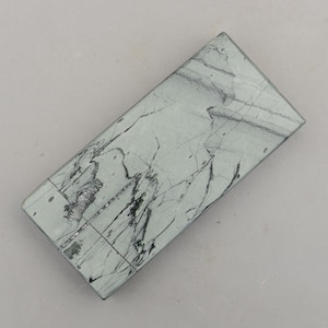 Vintage 6 '' Natürliche Glanrafon walisische Schiefer fein Wetzstahl Schleifstein Ölstein