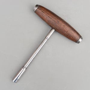 Vintage R.Reynolds Piano Tuning T Hammer Socket Key