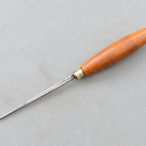 Vintage J.B. Addis & Sons Sheffield England 4mm No1 Carving Flat Chisel ...
