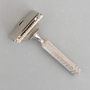 Zestaw Vintage Ever Ready Travel Safety Razor wyprodukowany w Anglii