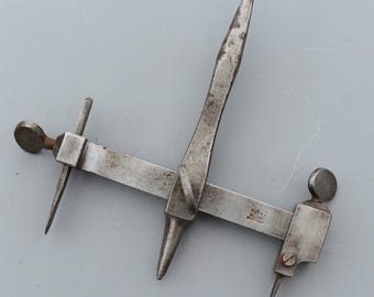 Vintage Rare Ward Payne Sheffied Adjustable Circle Hole Cutter hand brace drill