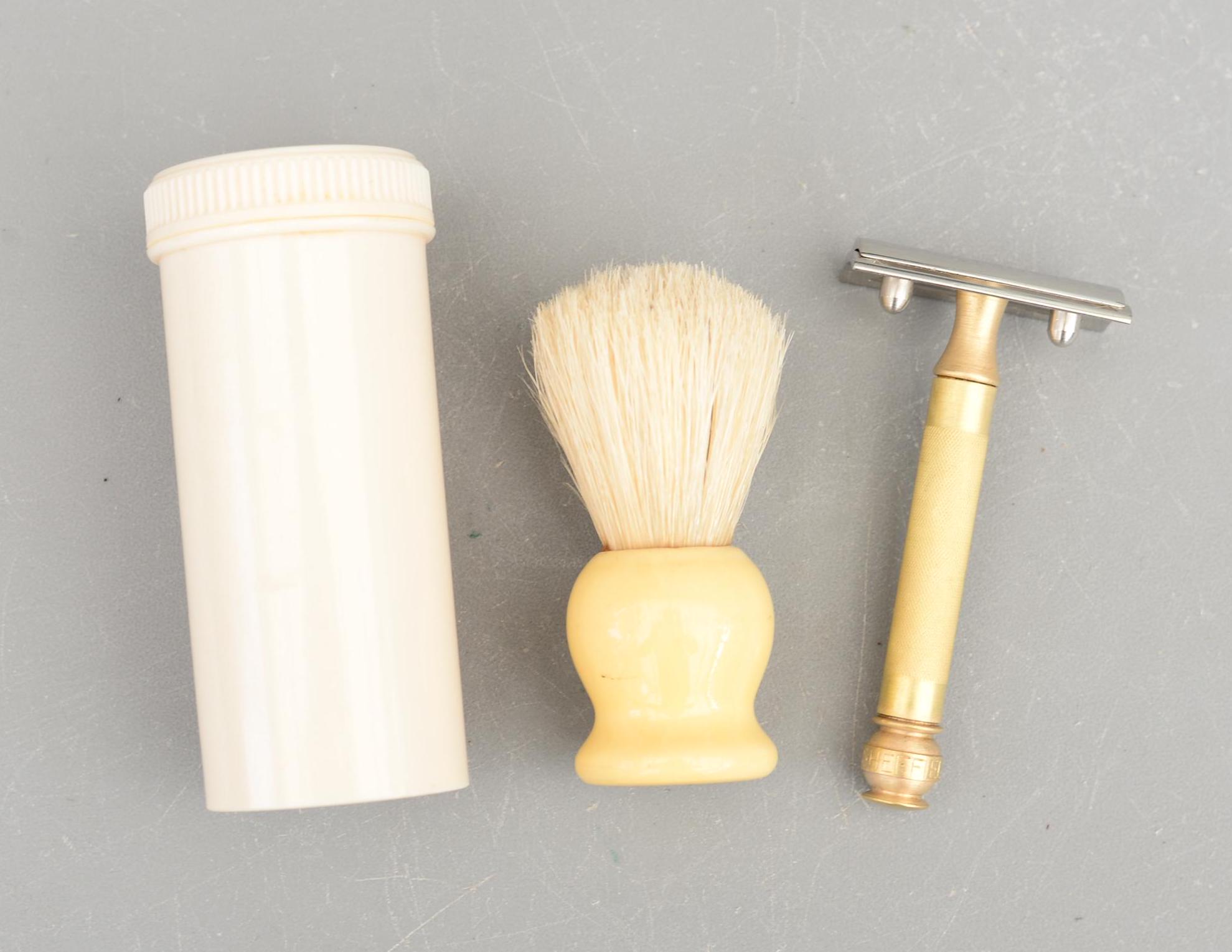Vintage VELVET Laurel Sheffield Double Edge Safety Razor Made in