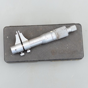 Vintage Mitutoyo binnenschroefmaat 145-193 Bereik: 0,2-1'' schuifmaat Japan