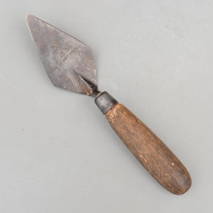 Vintage Natural Grey Yellow Lake Hone Sharpening Honing Stone Oilstone