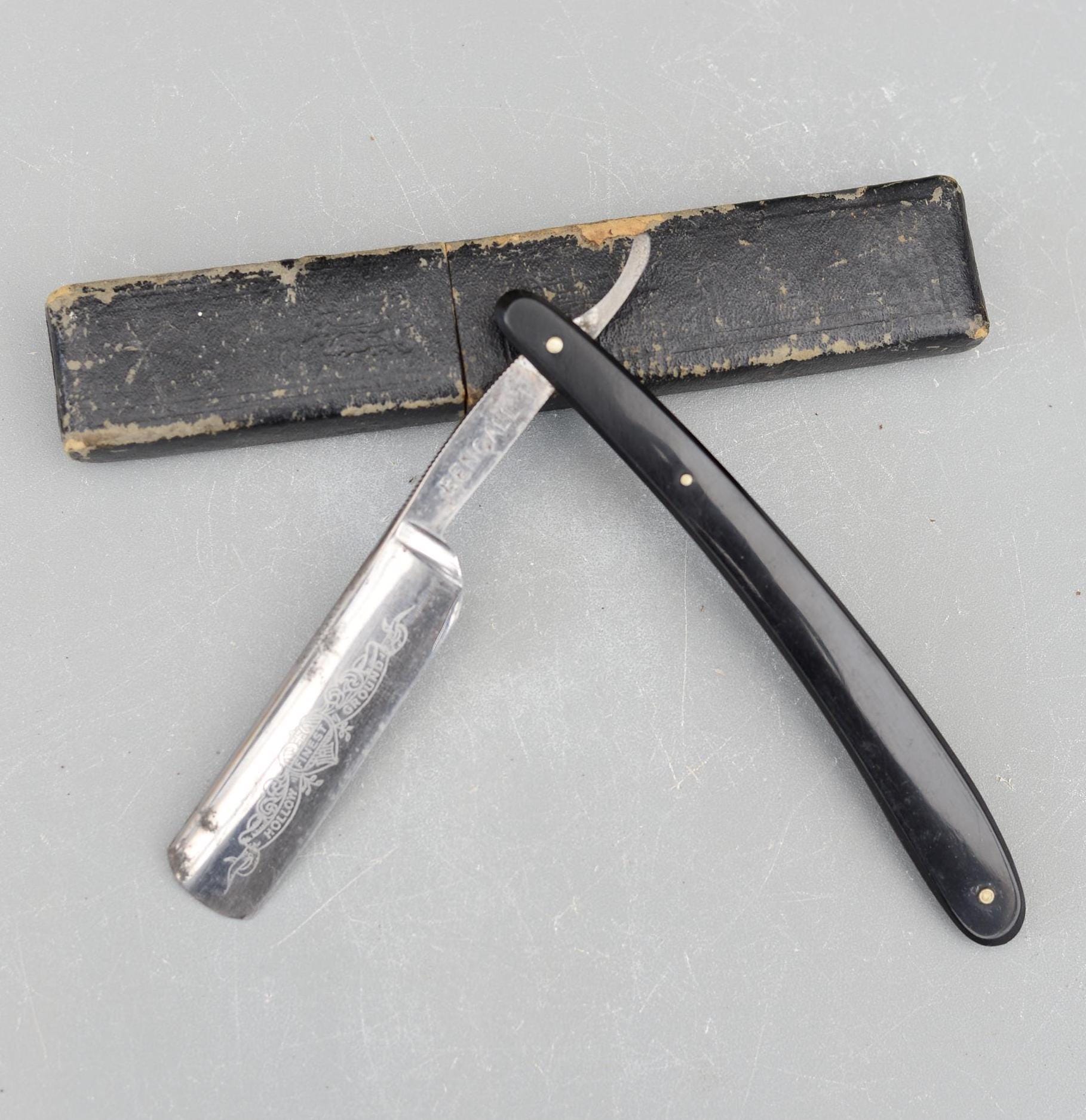 Vintage BENGALL T.R Cadman & Sons Sheffield England Straight Razor