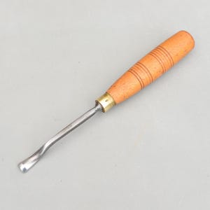 Vintage Henry Taylor Sheffield England 10mm No 48 Back Bent Carving Gouge