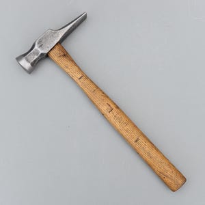 Vintage I.Sorby Mr. Punch Sheffield Anglia Tinsmiths Cross Pein Młotek do nitowania 1910 Wzór londyński