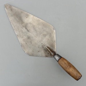 Cazzuola da muratore vintage rara BRADES WHS Hunt & Sons Inghilterra da 11 pollici