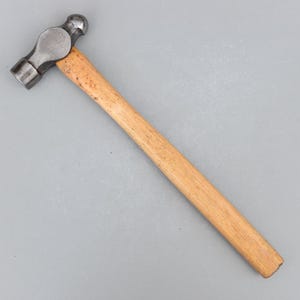 Vintage Stanley No 309 3/4lb Ball Pein Hammer Made in England