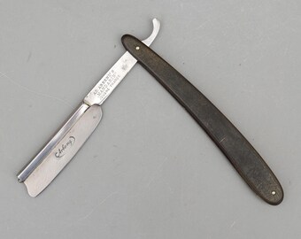 Vintage Ad. Arbenz Mandarin Jougne France Straight Razor Frameback