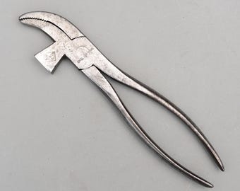 Vintage U & Co L Brand England Cobblers Shoemaking Pliers Pincers Leathercraft Cobbler Hammer Shoemaker Harnessmaker