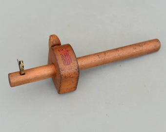 Vintage Rare C.F.Johnson Mortice Marking Gauge Sheffield England Gramophone Brand