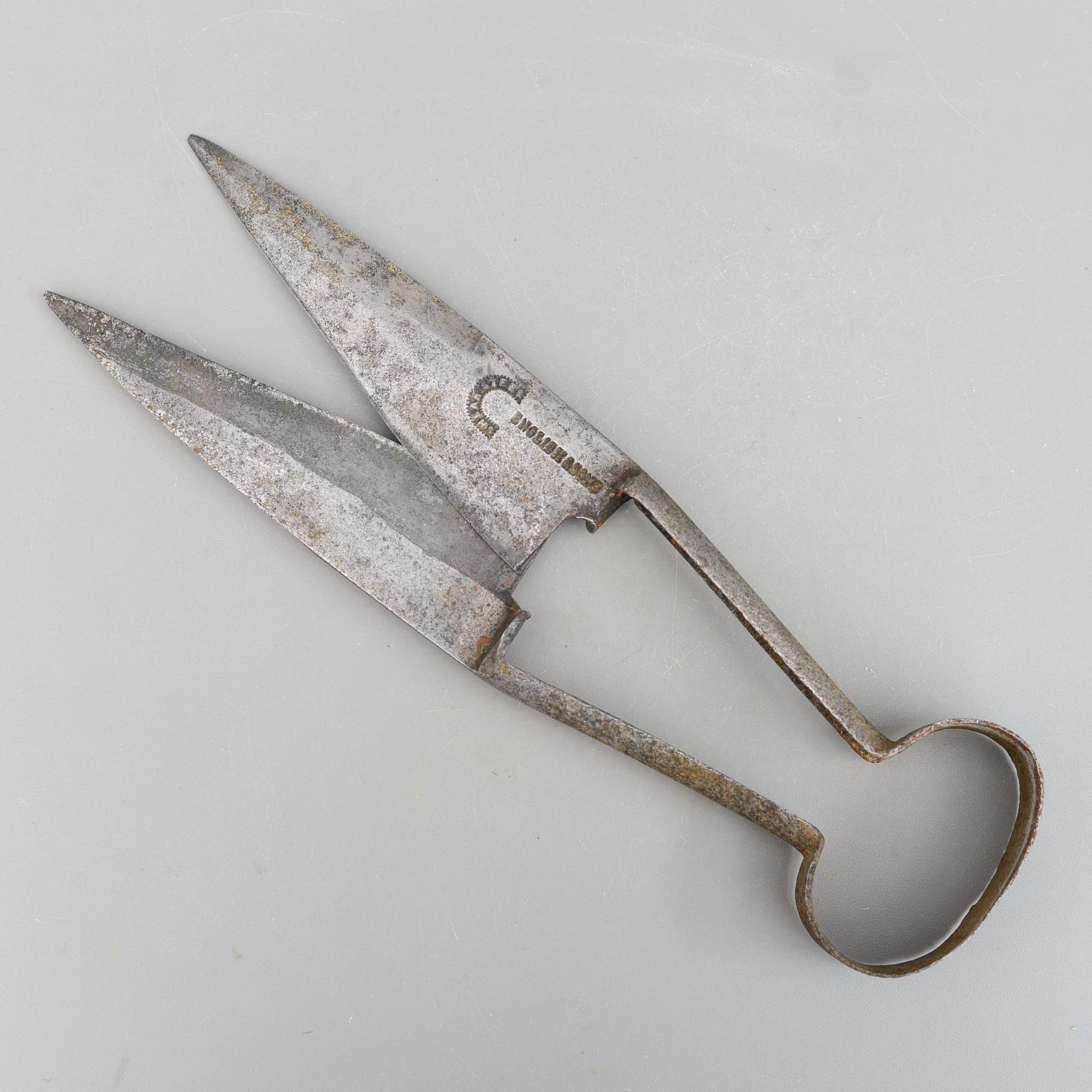 Vintage Rare English & Sons England Sheep Shears Topiary Trimming Shears