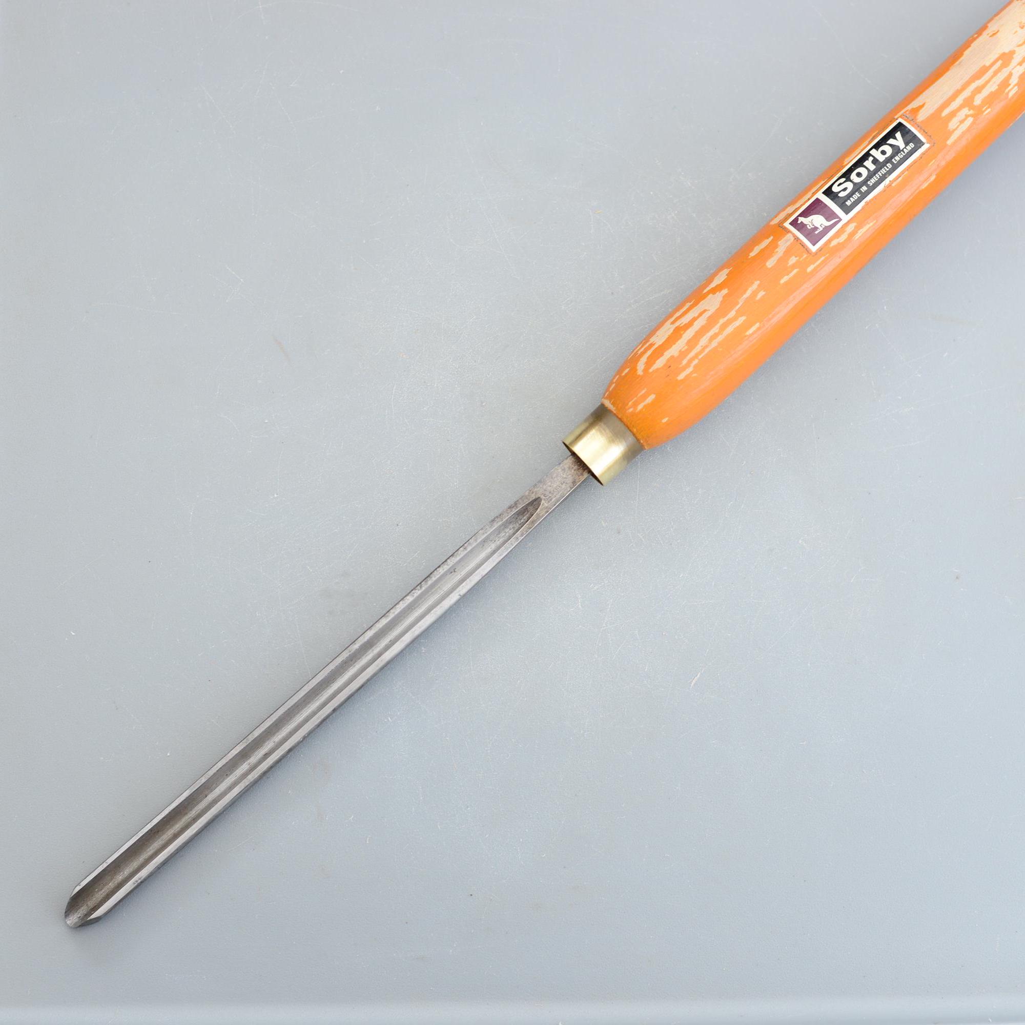 Lot De 6 Outils Robert Sorby – Burins Et Gouges Pour Tournage Sur Bois (Sheffield)
