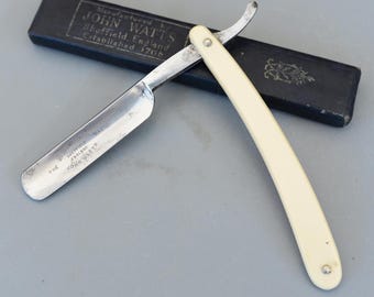 Vintage BENGALL T.r.cadman & Sons Sheffield England Straight Razor