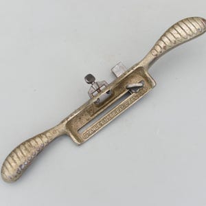 Cepillo de carpintero manual Stanley No. 66 antiguo