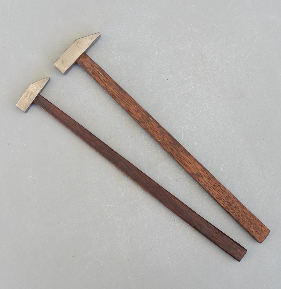 2 PICARD Empire Small Square Hammer Watchmakers Cross Peen Hammer
