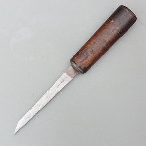 Pegatina vintage rara de cincel para mortaja y embutir de Ibbotson & Co. con diseño de cerdo