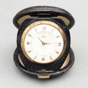 Vintage Smiths Empire Reise Mechanische Uhr Arbeits Made in Great Britain