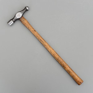 Vintage Small Stanley Ball Pein Hammer 4oz