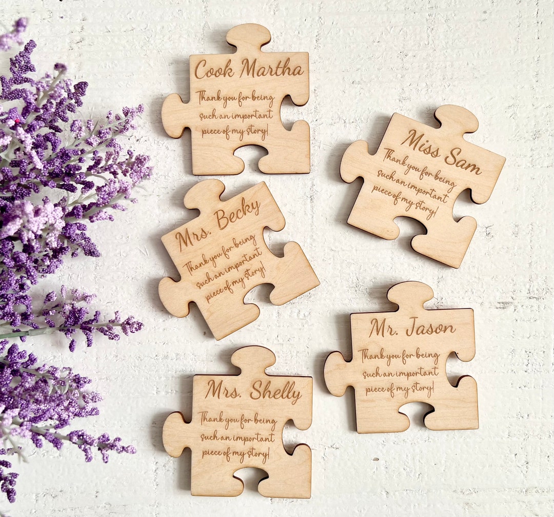 Important Piece of My Story Magnet | Magnet for Teacher | Personalized ...