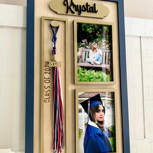 Class of 2024 Picture Frame Personalized 2024 Graduation Picture Etsy