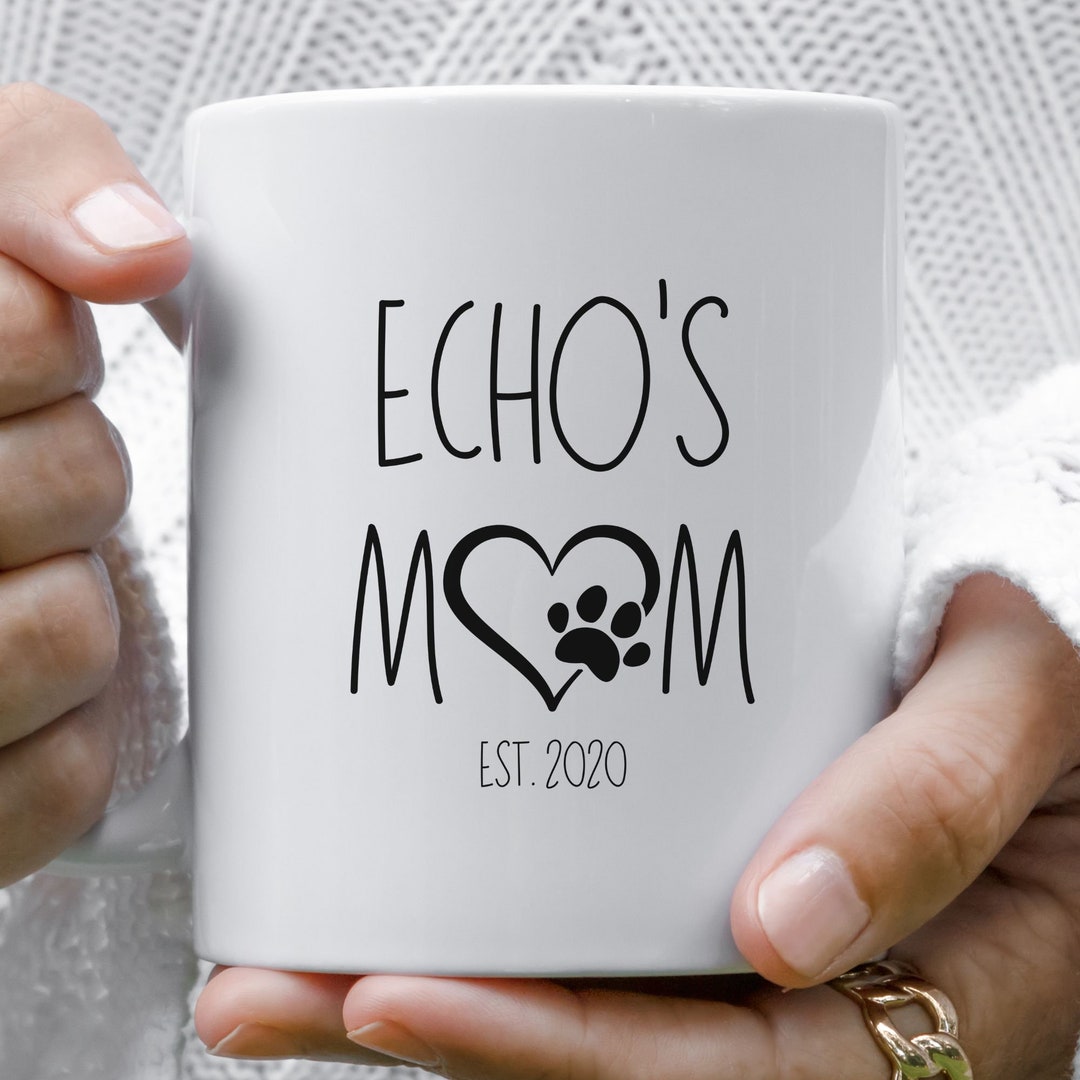 Personalized Cat Mom Mug, Custom Cat Mom Mug, Cat Mom Mug With Name