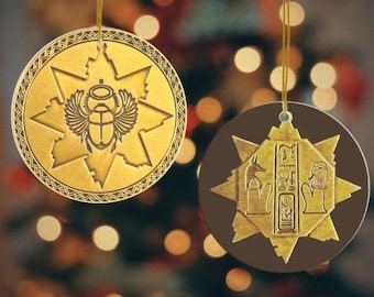 The Key- Book of the Dead Ornamente, Die Mumie Inspiriert