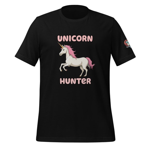Unicorn hunter Unisex t-shirt Polyamory gifts and t-shirts, polyam, thropple