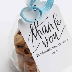 Thank You Tag for Baby Shower- Generic baby shower favor tag