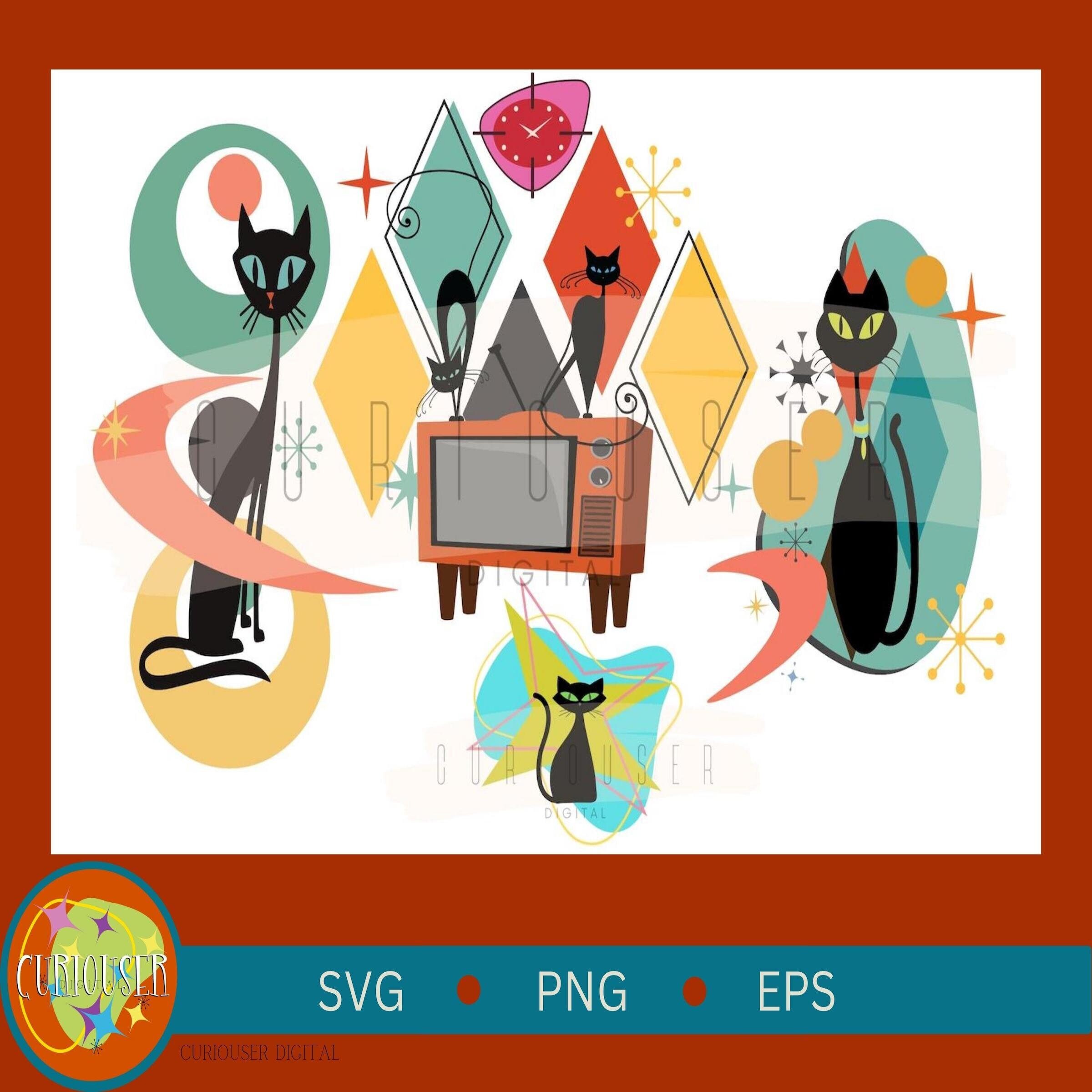 Atomic Cat Printable Sublimation Bundle Digital Download - Etsy