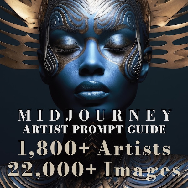 Midjourney Prompt Guide: Comprehensive Compendium of Over 1800 Artist Styles – Essential Resource for Digital Art Enthusiasts - Artist Guide