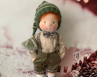 Handmade Waldorf Doll 15.7 inch (40cm) Perfect Gift for Kids