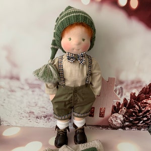 Handmade Waldorf Doll 15.7 inch (40cm) Perfect Gift for Kids