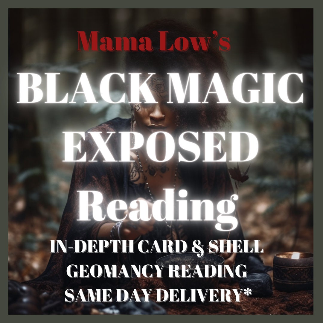 BLACK MAGIC Psychic Reading Same Day Reading In-depth Reading on If You ...