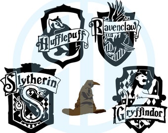 Harry Potter Hogwarts Crest Home Decor Gryffindor House/ Slytherin