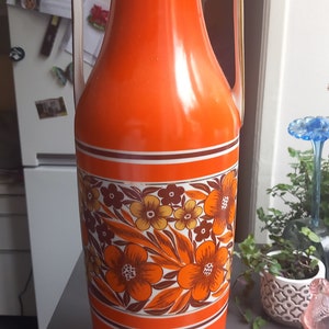 Large ceramic vase by Ćmielów made in Poland
